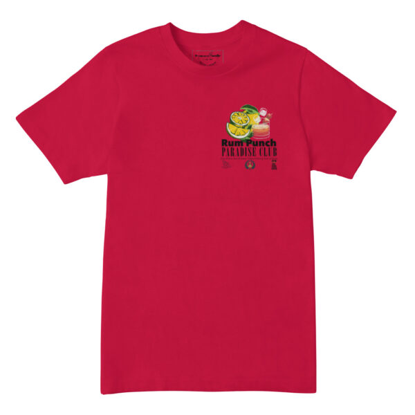 Rum Punch Paradise Club Tee Black Text | Caribbean Cocktail | Unisex Fit - Image 13