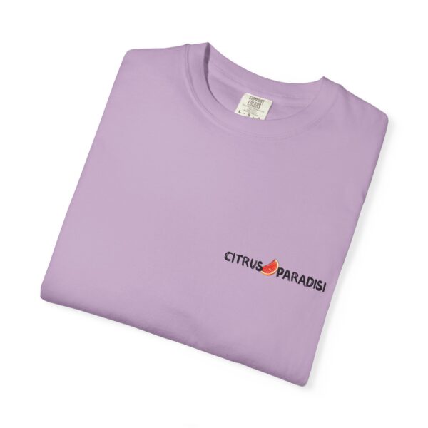 Citrus Paradise Unisex Garment-Dyed T-shirt - Image 21