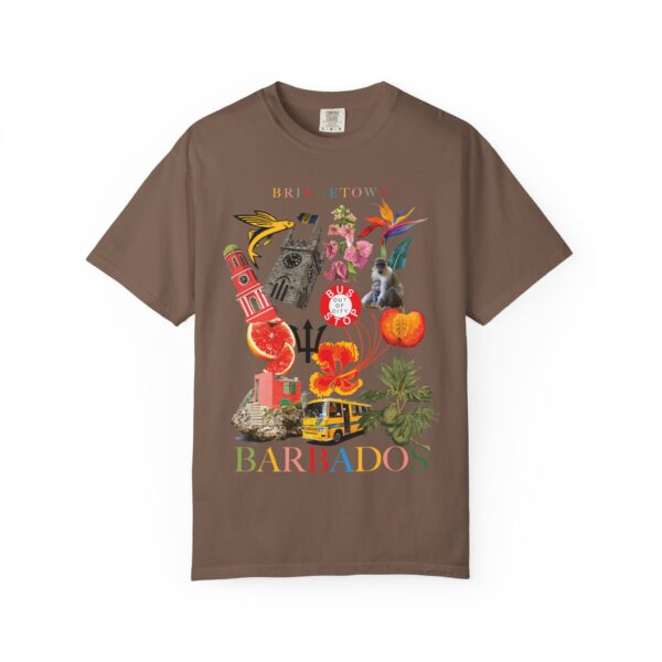 Tropical Graphic T-Shirt, Summer Style Tee, Barbados Inspired T-shirt, Travel Gift, Vacation Apparel, Unisex Beachwear - Image 5
