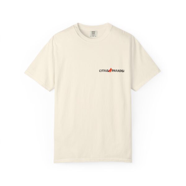 Citrus Paradise Unisex Garment-Dyed T-shirt - Image 3