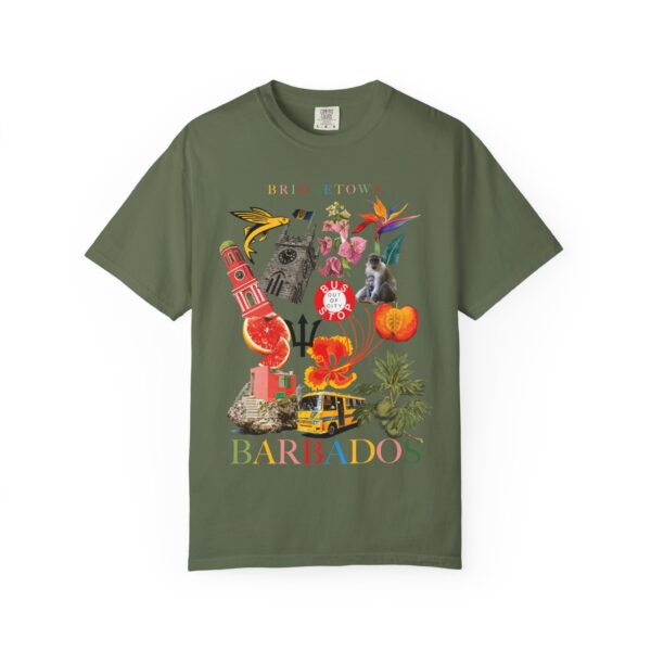 Tropical Graphic T-Shirt, Summer Style Tee, Barbados Inspired T-shirt, Travel Gift, Vacation Apparel, Unisex Beachwear - Image 9