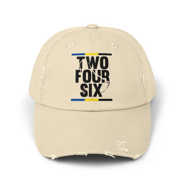 Two Four Six Distressed Cap