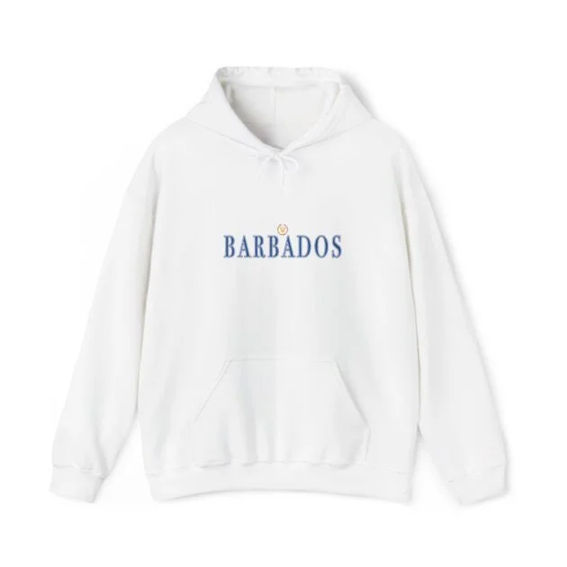 Barbados Embroidered Unisex Hoodie