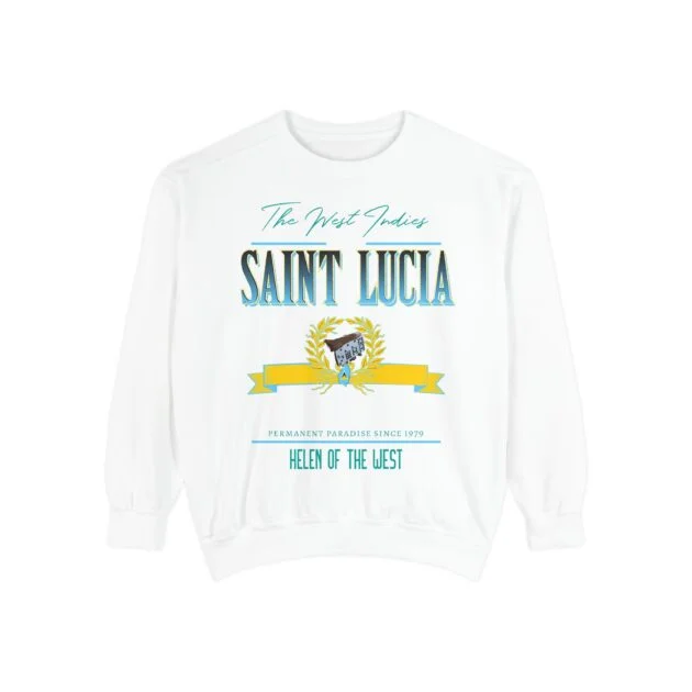 St. Lucia Vintage Island Sweatshirt