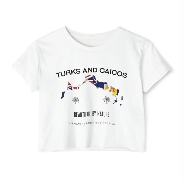 Turks and Caicos Crop Top