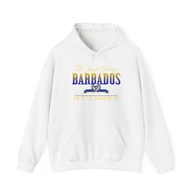 Barbados Island Vibes Graphic Pullover Hoodie